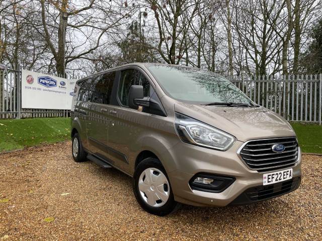 Ford Tourneo Custom 2.0 EcoBlue 130ps Low Roof 9 Seater Minibus Diesel Silver