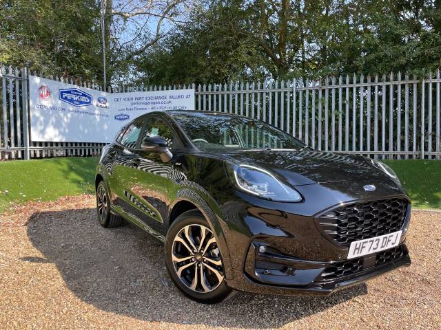 Ford Puma 1.0 EcoBoost Hybrid mHEV ST-Line 5dr DCT Hatchback Petrol Black