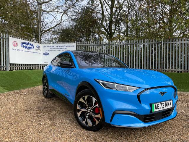 Ford Mustang Mach-e 0.0 Premium 258kW Extended Range 91kWh AWD 5dr Auto SUV Electric Grabber Blue