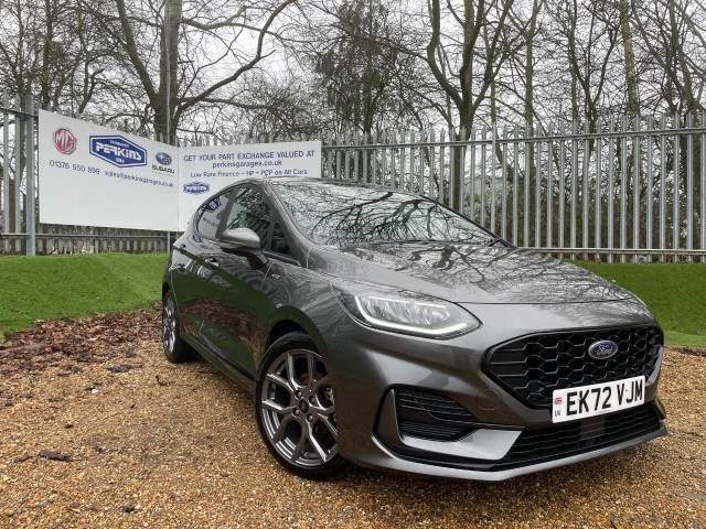 Ford Fiesta 1.0T ST-LINE Automatic MHEV 125 ps 5Dr Hatchback Petrol Grey