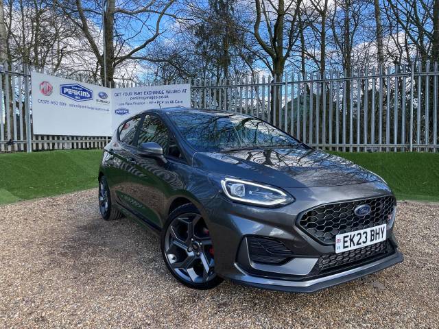 Ford Fiesta 1.5 FIESTA ST-3 TURBO 5dr Perf Pack Winter Pk Hatchback Petrol Grey