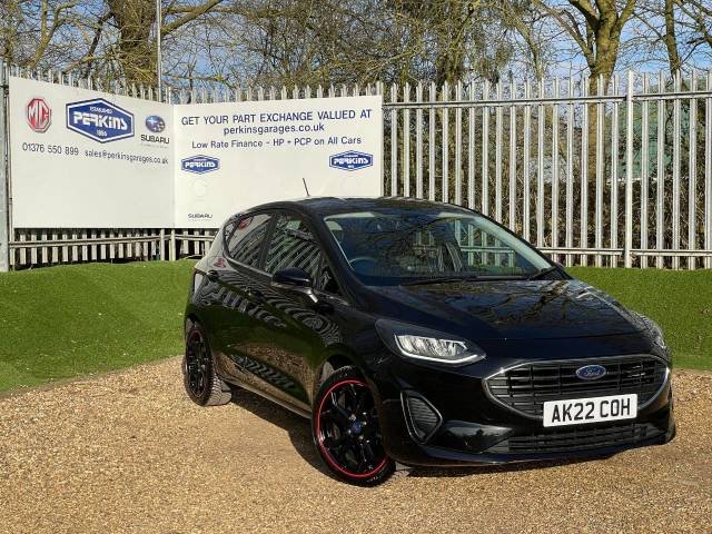 Ford Fiesta 1.0 EcoBoost Hybrid mHEV 125 Titanium 5dr Automatic Hatchback Petrol Black