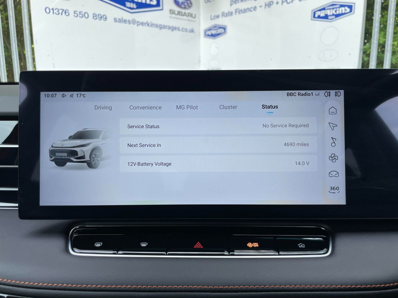 MG Motor UK HS 1.5 T-GDI Trophy 5dr DCT Auto New model