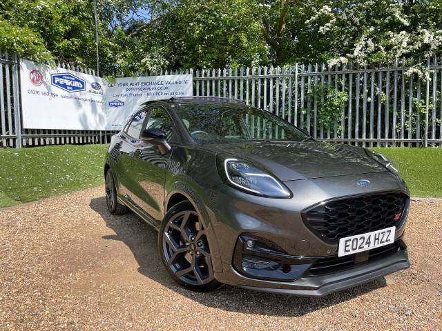 Ford Puma 1.0 EcoBoost Hybrid mHEV ST 5dr DCT Auto Pan Roof Hatchback Petrol Grey