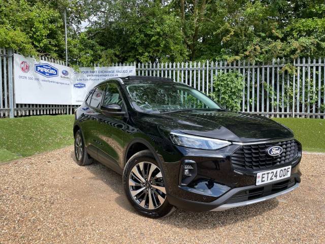 Ford Kuga 2.5 PHEV Titanium 5dr CVT Pan Roof SUV Petrol / Electric Hybrid Black