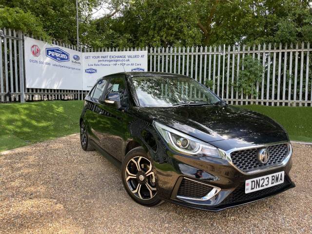 MG Motor UK MG3 1.5 VTi-TECH Exclusive 5dr [Navigation] Hatchback Petrol Black