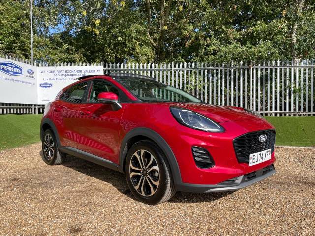 2024 Ford Puma 1.0 EcoBoost Hybrid mHEV Titanium 5dr DCT Pan Roof