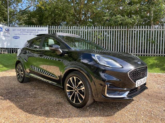 2024 Ford Puma 1.0 EcoBoost Hybr mHEV 155 ST-Line Vignale 5dr DCT Pan Roof