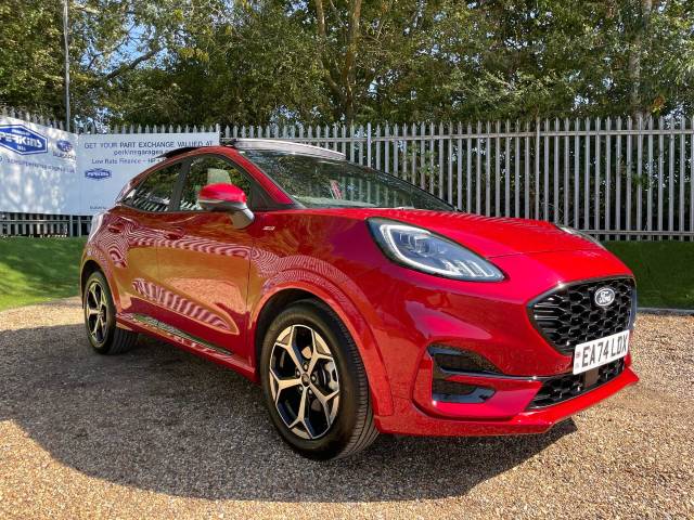 2024 Ford Puma 1.0 EcoBoost Hybrid mHEV ST-Line 5dr DCT Pan Roof
