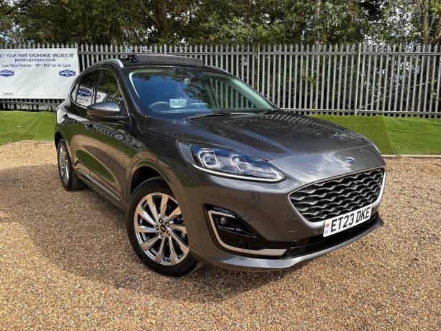Ford Kuga 2.5 PHEV Vignale 5dr CVT Pan Roof Head Up SUV Petrol / Electric Hybrid Grey
