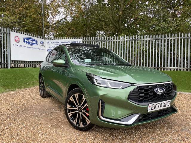 Ford Kuga 2.5 FHEV ST-Line X 5dr CVT Technology Pack Hatchback Petrol / Electric Hybrid Green