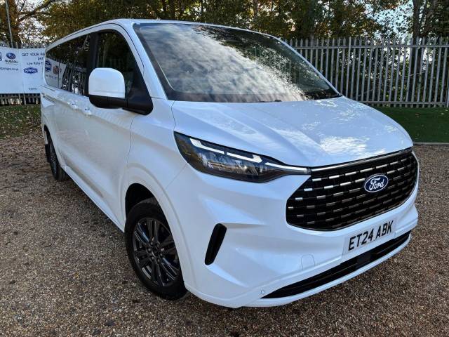 Ford Tourneo Custom 2.0 EcoBlue 170ps L2 LWB Titanium 9 seater Auto MPV Diesel White