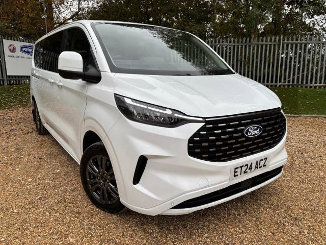 Ford Tourneo Custom 2.0 EcoBlue 170ps L2 LWB Titanium 9 seater Auto MPV Diesel White