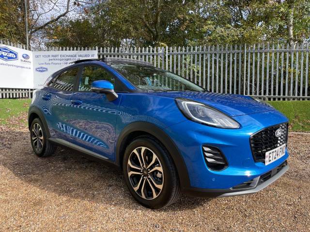 2024 Ford Puma 1.0 EcoBoost Hybrid mHEV Titanium 5dr Pan Roof