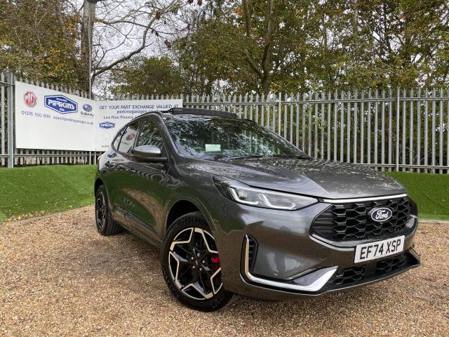 Ford Kuga ST-Line X 2.5 PHEV 5dr CVT Pan Roof SUV Petrol / Electric Hybrid Grey