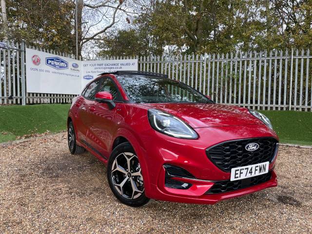 2024 Ford Puma ST-LINE 1.0 EcoBoost Hybrid mHEV 5dr DCT Pan Roof