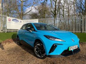 MG MOTOR UK MG4 at Perkins Garage Braintree