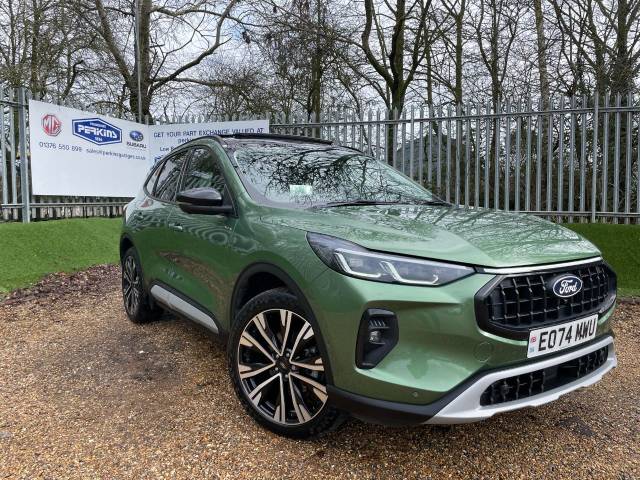 Ford Kuga 2.5 PHEV Active 5dr CVT Pan Roof 20" ALW HUD Hatchback Petrol / Electric Hybrid Green