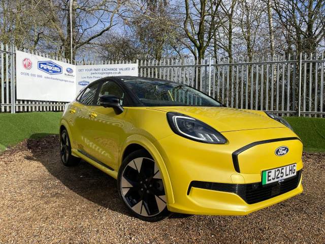 Ford Puma 0.0 GEN-E 123kW Premium 43kWh 5dr Auto Black Roof Hatchback Electric Yellow
