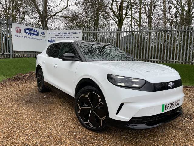 Ford Capri 0.0 210kW Premium 77kWh 5dr Auto Ext Range HEAT PUMP SUV Electric White