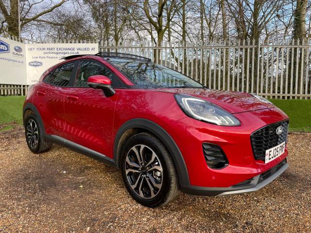 2025 Ford Puma 1.0 EcoBoost Hybrid mHEV Titanium 5dr DCT Pan Roof