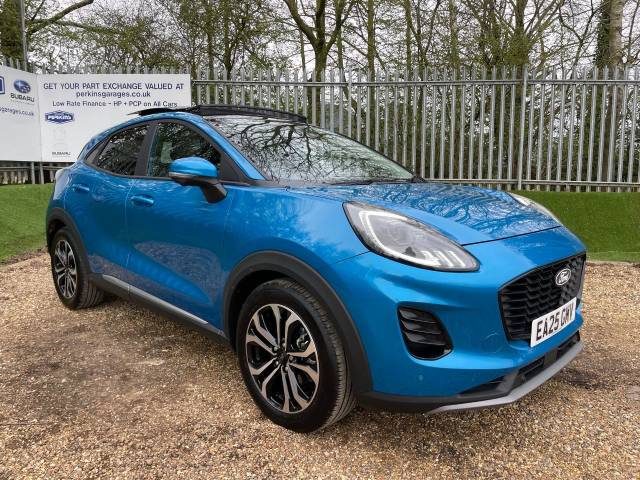 2025 Ford Puma 1.0 EcoBoost Hybrid mHEV Titanium 5dr Auto Pan Roof