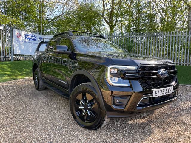 Ford Ranger Stormtrak 2.3 EcoBoost PHEV 281 Auto NO VAT Pick Up Petrol / Electric Hybrid Black