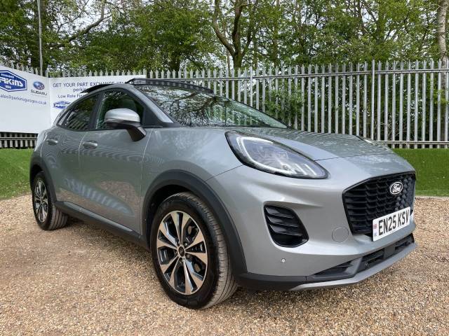 2025 Ford Puma 1.0 EcoBoost Hybrid mHEV Titanium 5dr Auto Pan Roof