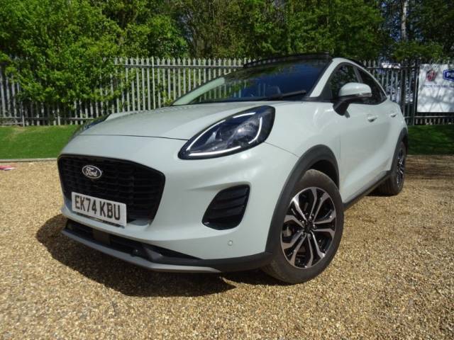 2024 Ford Puma 1.0 EcoBoost Hybrid mHEV Titanium 5dr Pan roof