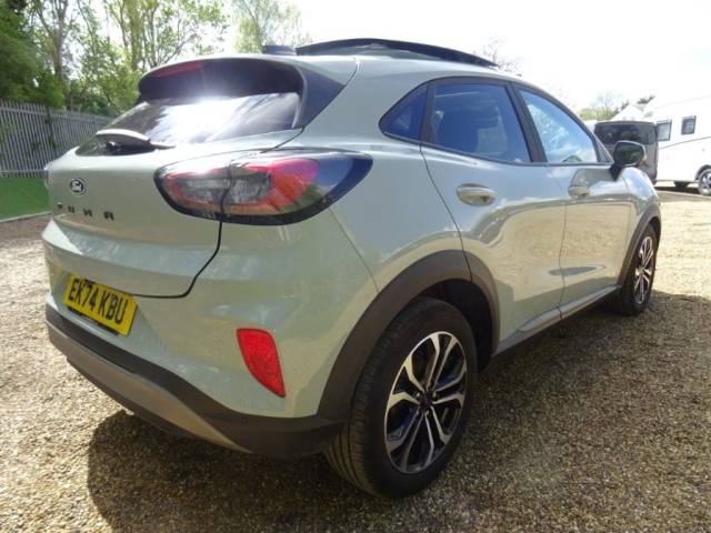 2024 Ford Puma 1.0 EcoBoost Hybrid mHEV Titanium 5dr Pan roof
