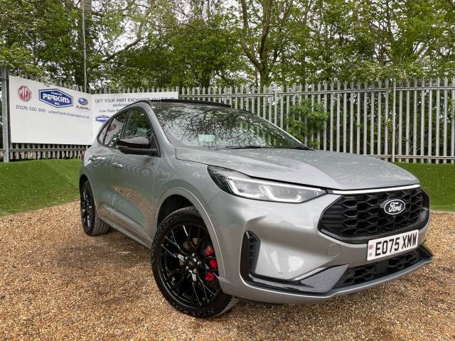 Ford Kuga 2.5 PHEV ST-Line X Black Package 5dr CVT HUD 8.9% APR Hatchback Petrol / Electric Hybrid Silver