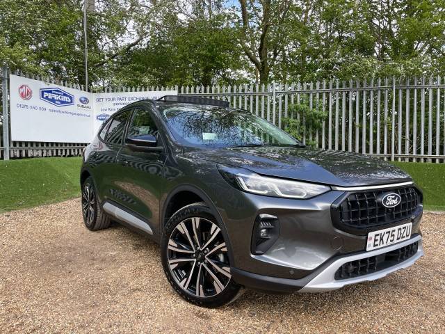 Ford Kuga 2.5 FHEV Active 5dr CVT Pan Roof 20" ALW FHEV 180ps Hatchback Petrol / Electric Hybrid Grey