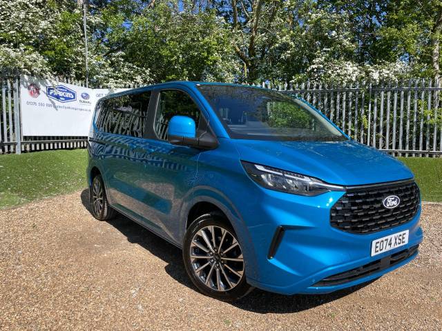 Ford Tourneo Custom 2.0 EcoBlue 170ps H1 Titanium X 8 seater Auto MPV Diesel Blue