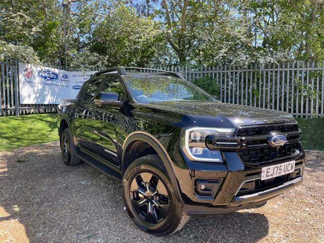 Ford Ranger Stormtrak 2.3 EcoBoost PHEV 281 Auto NO VAT Pick Up Petrol / Electric Hybrid Black