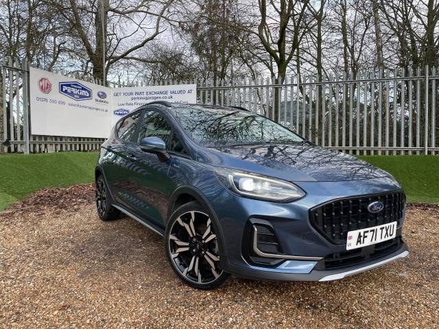 Ford Fiesta 1.0 EcoBoost Hybrid mHEV 125 Active Vignale 5dr Winter Pack Hatchback Petrol Blue