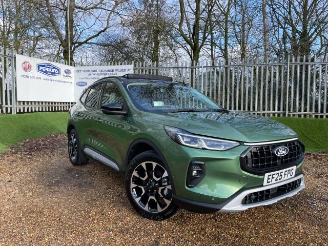 Ford Kuga 2.5 PHEV Active 5dr CVT Pan Roof Tech Pk 19" ALW Hatchback Petrol / Electric Hybrid Green