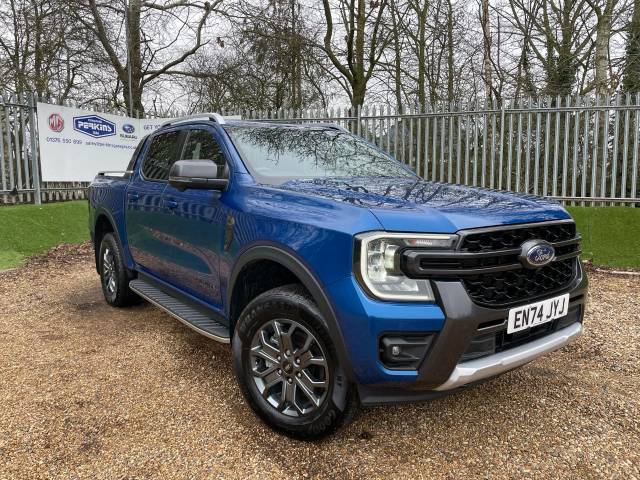 Ford Ranger Wildtrak 2.0 EcoBlue 205 Auto NO VAT Pick Up Diesel Blue