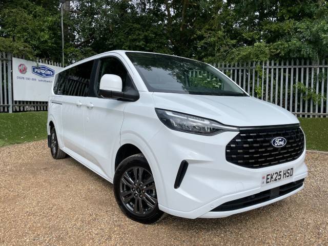 Ford Tourneo Custom 2.0 EcoBlue 170ps H1 Titanium 9 seater Auto NO VAT MPV Diesel White