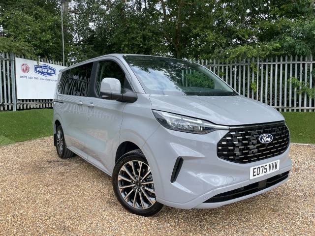 Ford Tourneo Custom 2.0 EcoBlue 170ps H1 Titanium X 8 st Auto Tow Bar MPV Diesel Grey