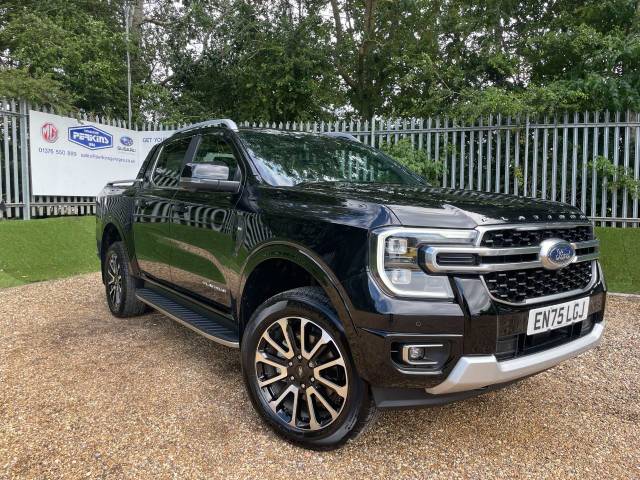 Ford Ranger Platinum 3.0 EcoBlue V6 240 Auto NO VAT Pick Up Diesel Black