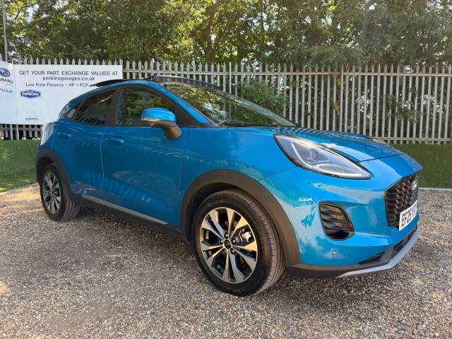 2025 Ford Puma 1.0 EcoBoost Hybrid mHEV Titanium 5dr DCT Pan Roof