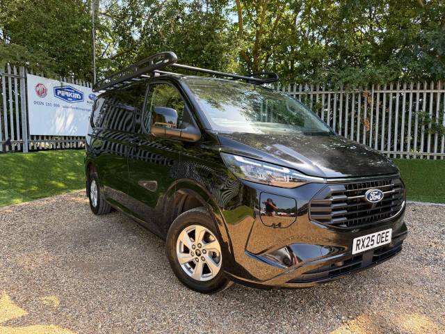Ford Transit Custom 2.5 PHEV 232ps H1 Van Limited Auto Panel Van Petrol / Electric Hybrid Black