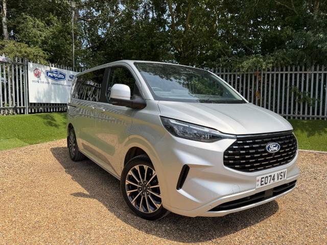 Ford Tourneo Custom 2.0 EcoBlue 170ps H1 Titanium X 8 seater Auto Pan Roof MPV Diesel Silver