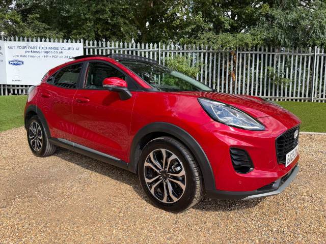 2025 Ford Puma 1.0 EcoBoost Hybrid mHEV Titanium 5dr DCT Pan Roof