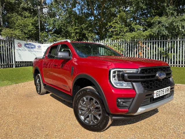 Ford Ranger Pick Up D/Cab Wildtrak 3.0 EcoBlue V6 240 Auto NO VAT Pick Up Diesel Red