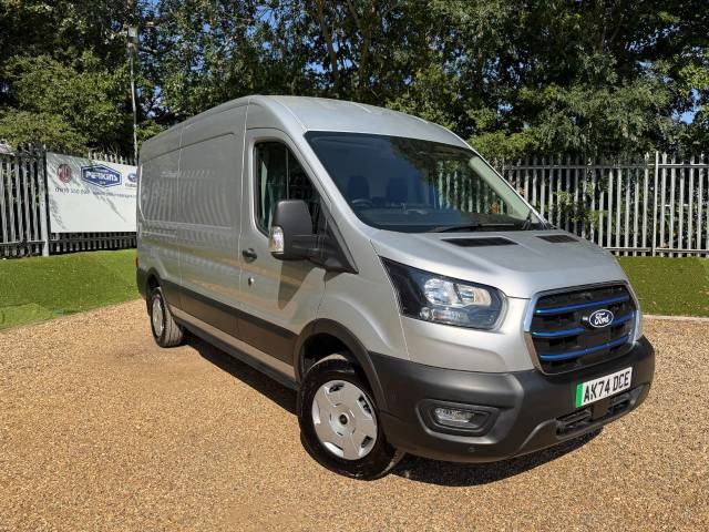 Ford Transit 198kW 68kWh H2 L3 Trend Van Auto (Driver Assist Pk) 169mls Panel Van Electric Silver