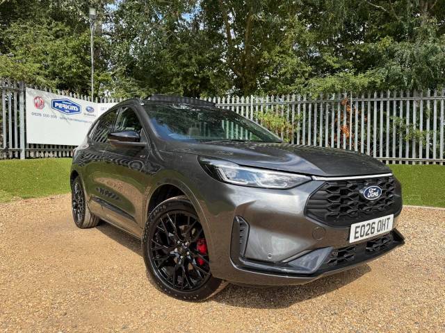 Ford Kuga 2.5 PHEV ST-Line X Black Package 5dr CVT PWR Tow Bar Hatchback Petrol / Electric Hybrid Grey