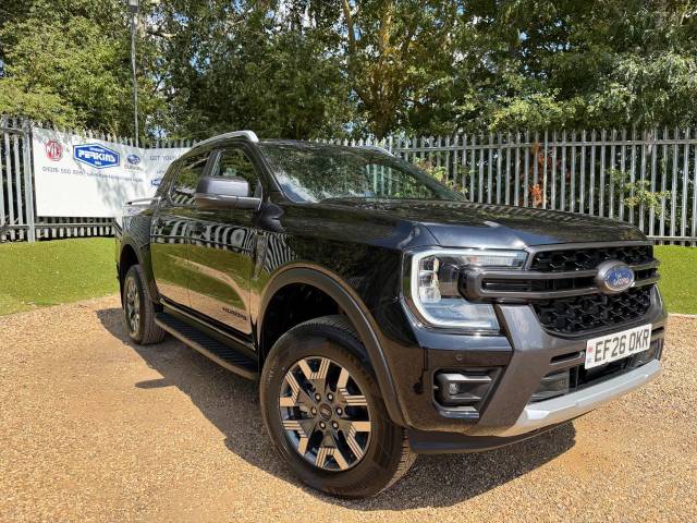 Ford Ranger Pick Up D/Cab Wildtrak 2.3 EcoBoost PHEV 281 Auto 63 mls only NO VAT Pick Up Petrol / Electric Hybrid Black
