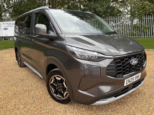 Ford Tourneo Custom 2.5 PHEV 232ps H1 Active 8 seater Auto B&O MPV Petrol / Electric Hybrid Grey