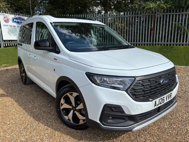 Ford Tourneo Connect 1.5 EcoBoost PHEV 150 Active 5dr Auto Pan Roof 200 mls MPV Petrol / Electric Hybrid White